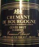 Cremant de Bourgogne, Vignoble Dampt, Collan/Bourgogne