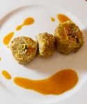 Sushi von Couscous und Lamm