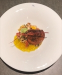 Hummersalat mit Avocado, Limette und Mango