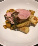 Niedergegartes Schweinefilet